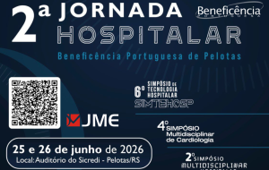 JME Informática é patrocinadora diamante da 2ª Jornada Hospitalar da Beneficência Portuguesa de Pelotas